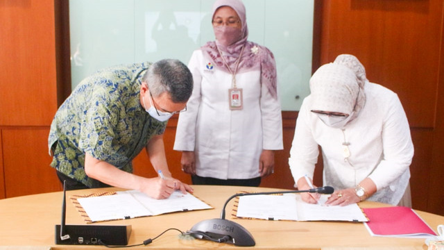 Kemenperin bekerja sama dengan Inaproduct terkait digitalisasi pemasaran  industri kecil dan menengah (IKN). Foto: Kemenperin