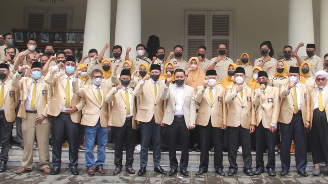 Deklarasi Partai Pelita di Gedung Joang 45, Senin (28/2). Foto: Partai Pelita