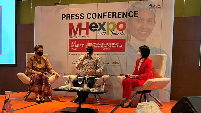 Konferensi pers MH Expo 2022 Jakarta, Rabu (23/3/2022). Foto: Anggita Aprilyani/kumparan