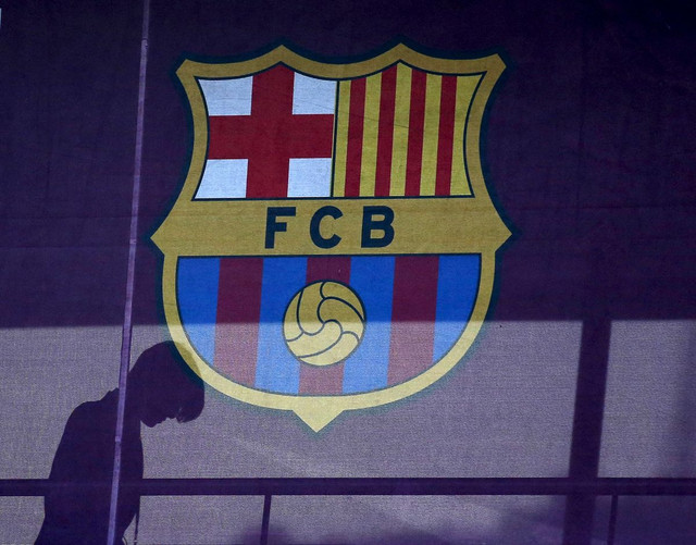 Logo FC Barcelona. Foto: reuters.com