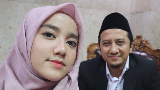 Yusuf Mansur dan anaknya Wirda Mansur. Foto: Instagram/@wirda_mansur