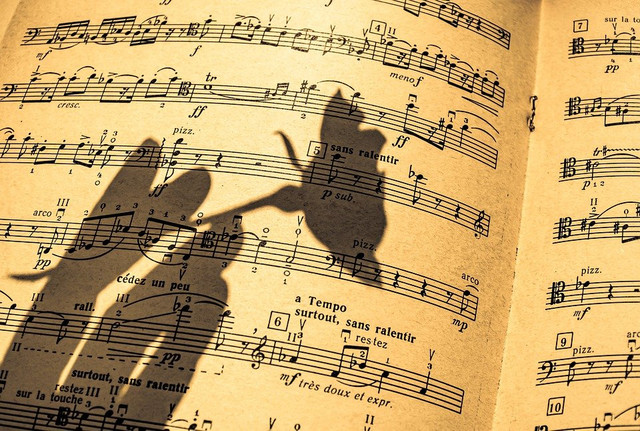Ilustrasi Not Pianika. (Foto: Ri_Ya by https://pixabay.com)