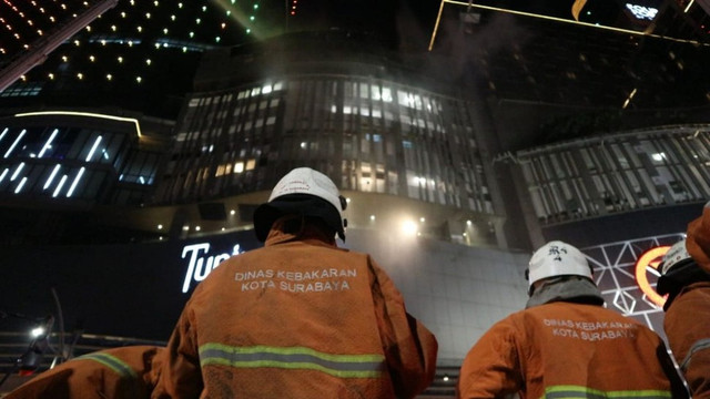 Kebakaran Tunjungan Plaza Surabaya, Ini Titik Munculnya Api Versi PMK