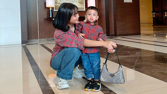 Fuji dan Gala Sky. Foto: Instagram/@fuji_an