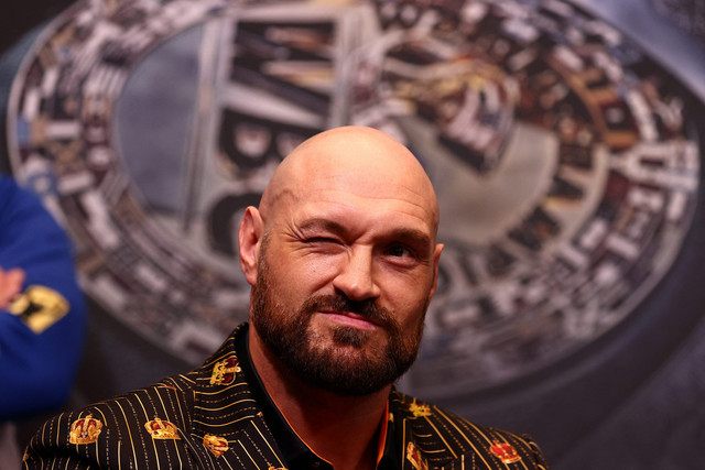 Tyson Fury. Foto: Adrian DENNIS / AFP