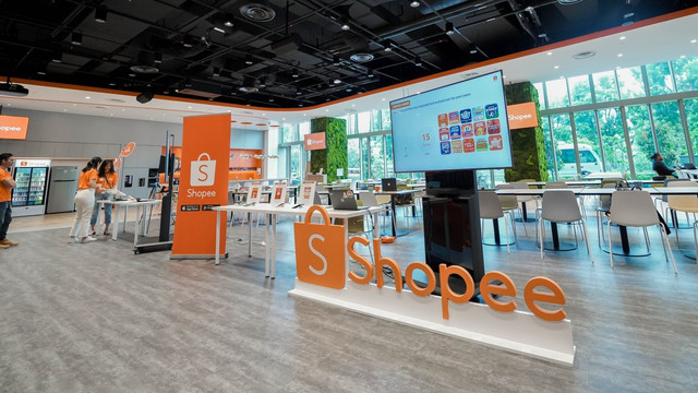 Suasana kantor Shopee Singapura. Foto: Shopee