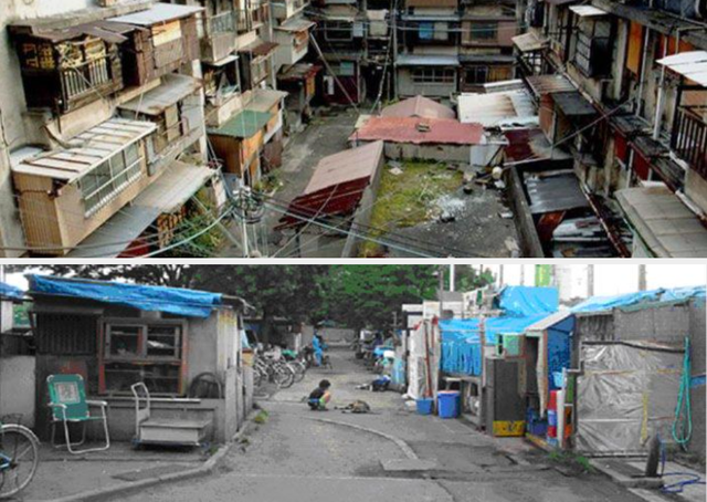 Kota Kamagasaki sengaja dihapus pemerintah Jepang dari peta. Foto: istimewa.