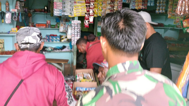 Lokasi temuan kedua korban pembunuhan orang tak dikenal di Elelim, Kabupaten Yalimo Papua. (Foto: istimewa) 