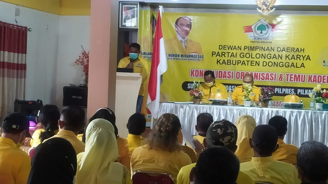 Golkar Optimis Rebut Kembali Kejayaan di Donggala. Foto: Istimewa
