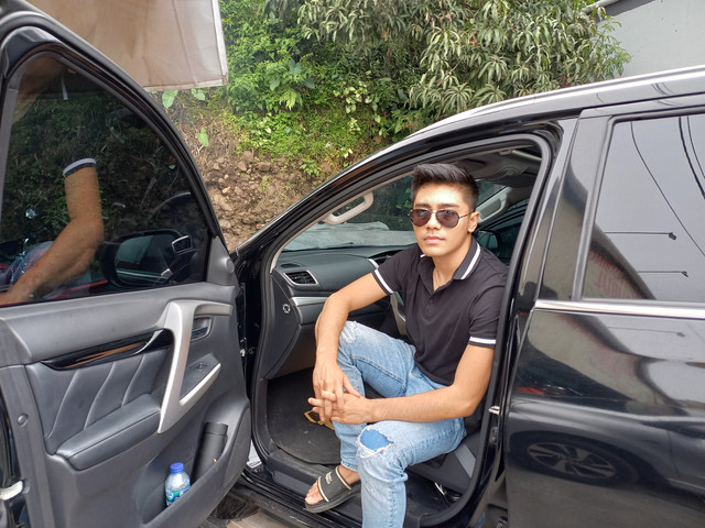 Artis asal Tegal Riza Syah. (Foto: Bentar)