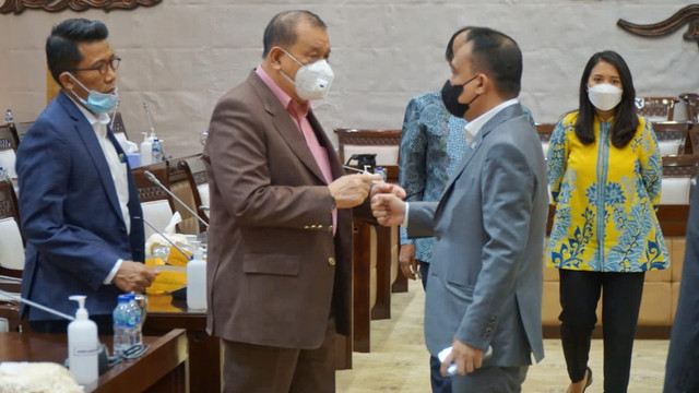 Pelantikan Politikus Golkar Kahar Muzakir Jadi Ketua Komisi XI yang Batal Hari ini. Foto: Dok. Istimewa