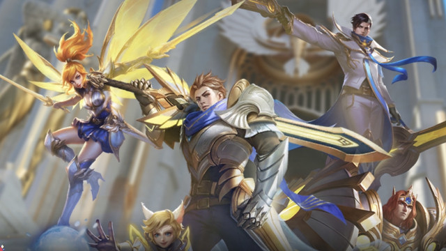 Skin lightborn adalah salah satu Squad skin yang dibuat oleh Moonton, skin ini terdiri dari lima hero yaitu Tigreal, Alucard, Fanny, Harith dan Granger. (Sumber: Mobile Legends)