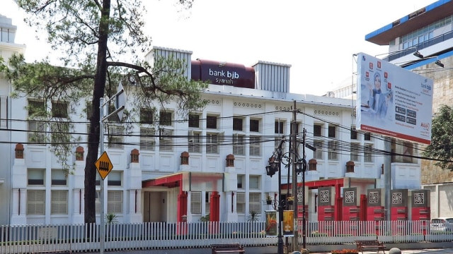 Kantor pusat Bank BJB Syariah di Jl. Braga, Kota Bandung. Foto: Dok. Bank BJB Syariah