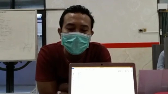 Nursahan, guru spiritual Tunggal Jati Nusantara yang diperiksa polisi di Polres Jember. Foto: Dok. Istimewa