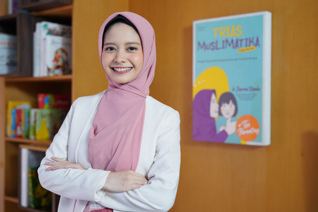  Inspiring hijaber: Dokter peneliti dan founder dari @LabPintar, dr Davrina Rianda. Foto: Dok. Pribadi