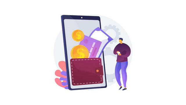 Ilustrasi Uang Elektronik (Sumber: Freepik)