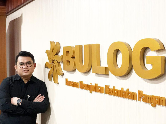 Dede Sudrajattulloh, alumnus Universitas Ma Chung yang kini menjabat sebagai Asisten Manager Pelayanan Publik Perum Bulog Kantor Wilayah DKI Jakarta dan Banten. Foto: dok