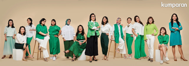 Dominasi Pemimpin Perempuan: Kunci Grab Memanusiakan Teknologi. Foto: Panji Indra, Fashion Stylist: Erlangga S. Negoro.