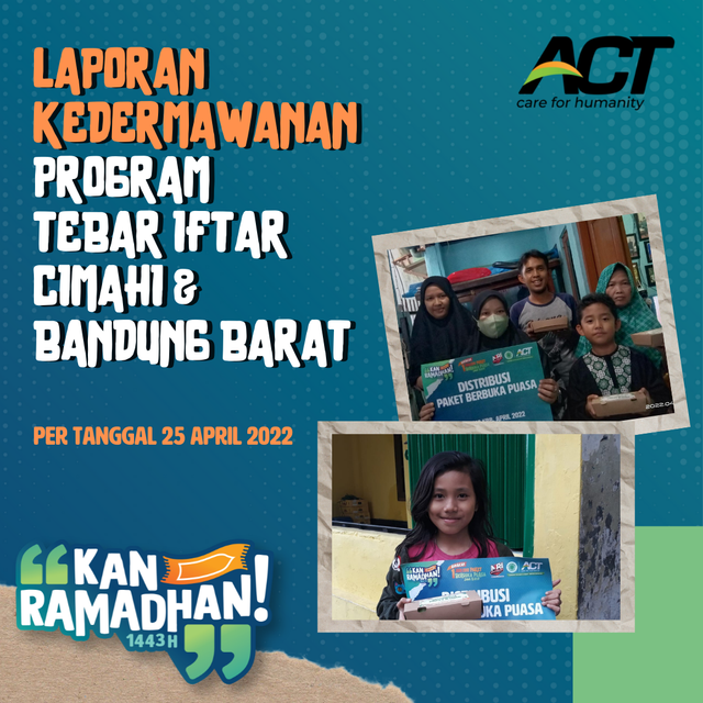 Dokumentasi Aksi Cepat Tanggap - Tebar Paket Iftar di Bulan Ramadhan