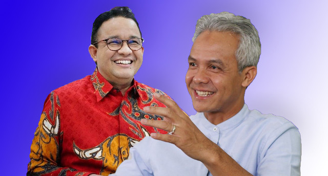 Anies Baswedan dan Ganjar Pranowo. Foto: instagram/@aniesbaswedan dan Helmi Afandi/kumparan