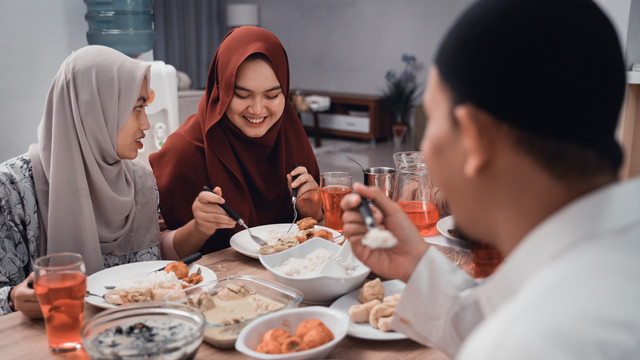 Ilustrasi momen Lebaran. Foto: Odua Images/Shutterstock