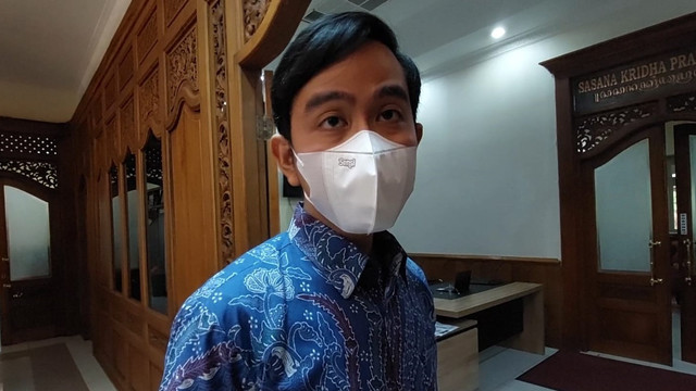Wali Kota Solo Gibran Rakabuming Raka di kantornya. Foto: Dok. Istimewa