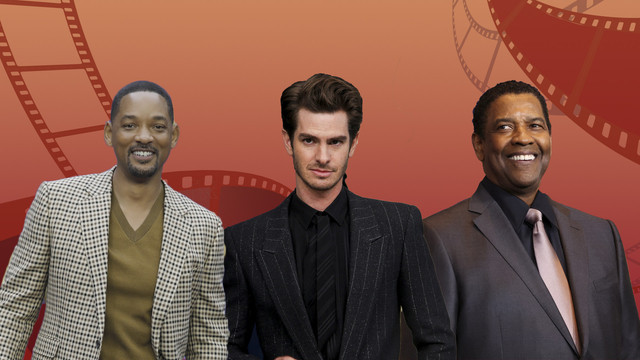 Will Smith, Denzel Washington, dan Andrew Garfield. Foto: REUTERS