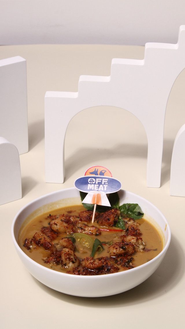 Dish application of OFF MEAT. Foto: Dok. Off Foods