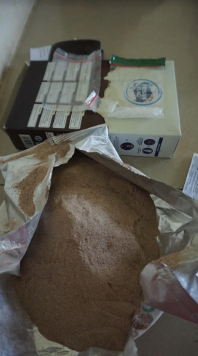 Susu berisi Sabu yang diantarkan ojol ke Lapas Kerobokan Bali/Dok.istimewa.