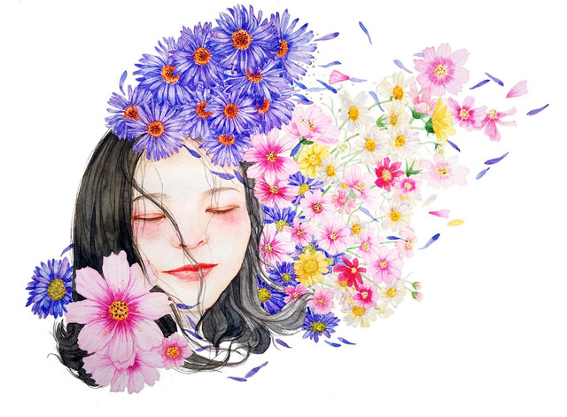 ilutrasi perempuan (sumber: pixabay.com)