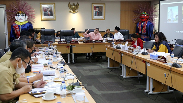Komisi C DPRD Provinsi DKI Jakarta menggelar rapat kerja bersama Dinas Perhubungan (Dishub), Selasa (15/3) kemarin. Foto: DPRD DKI Jakarta