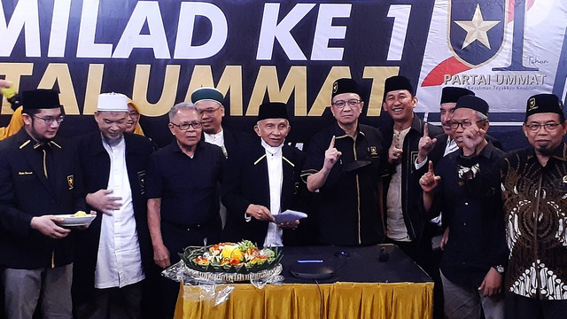 Ketua Majelis Syuro Partai Ummat Amien Rais. Foto: Jacko Ryan/kumparan