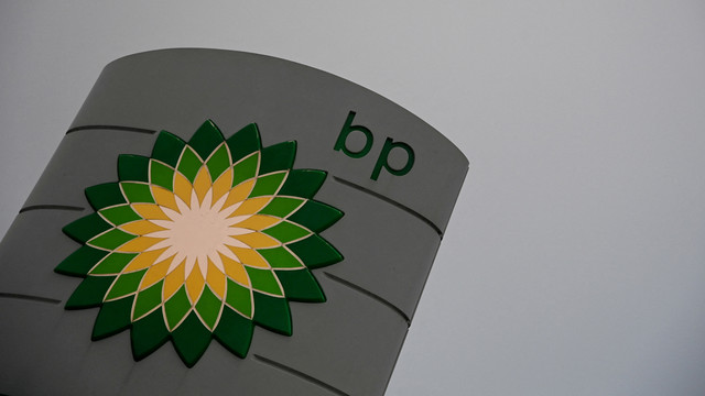 Logo SPBU BP. Foto: REUTERS/Toby Melville