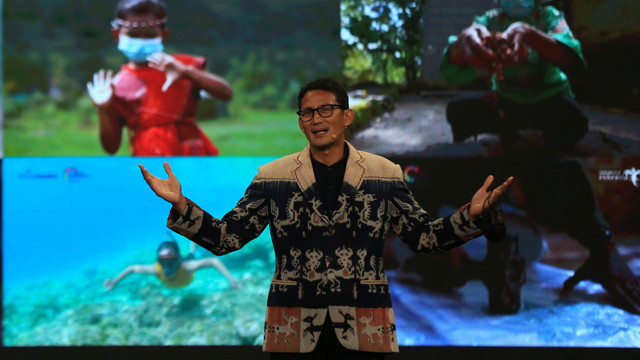 Menteri Pariwisata dan Ekonomi Kreatif/Kepala Badan Pariwisata dan Ekonomi Kreatif Sandiaga Salahuddin Uno.  Foto: Dok. Kemenparekraf