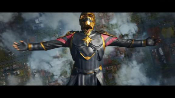 Lambang bintang di dada tokoh Gatotkaca dalam film Satria Dewa: Gatotkaca Foto: Instagram/@gatotkaca_official