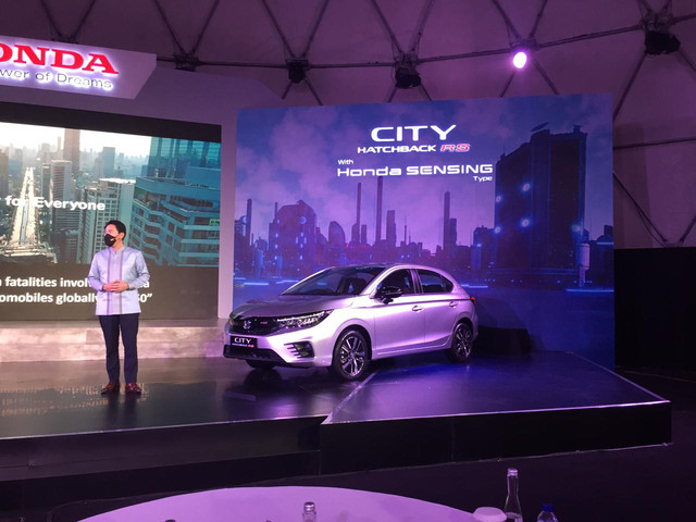 Honda City Hatchback RS dengan Honda Sensing  Foto: Muhammad Ikbal/kumparan