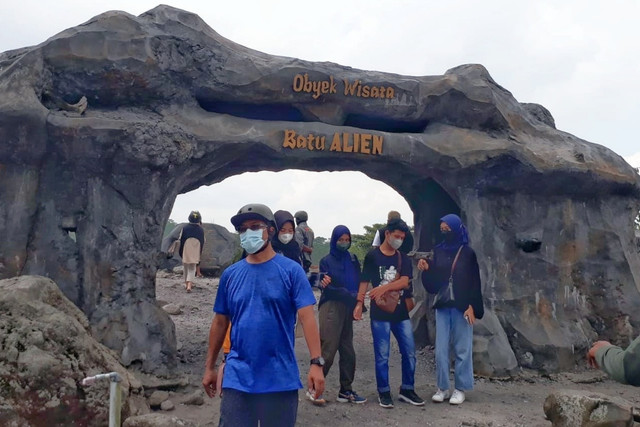 Suasana sejumlah destinasi wisata di Sleman saat libur Lebaran 2022, Kamis (5/5/2022). Foto: Dinas Pariwisata Sleman