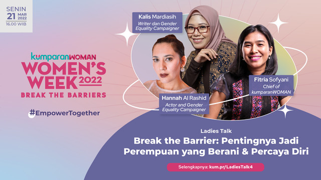 Perempuan Belajar Berani Speak Up Bareng Hannah Al Rashid dan Kalis Mardiasih. Foto: kumparan