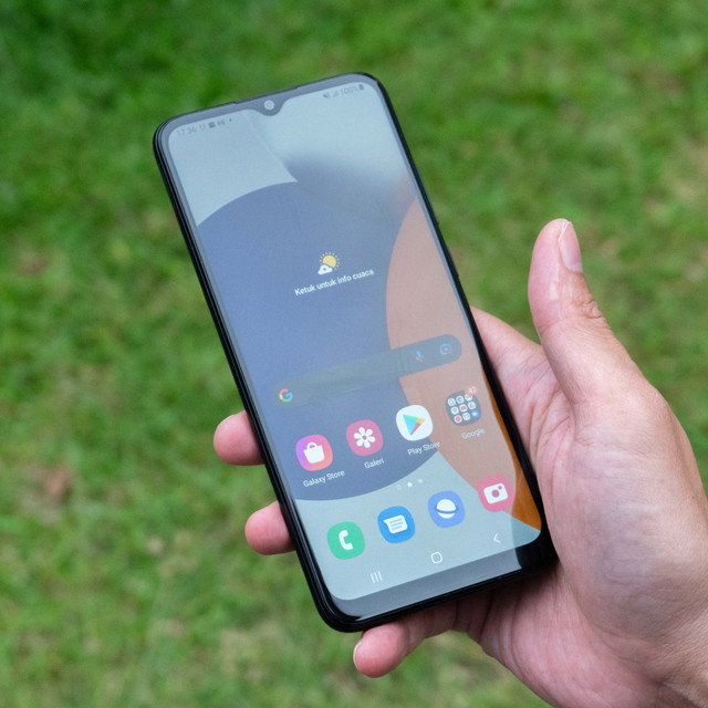 Samsung Galaxy A03. Foto: Kevin S. Kurnianto/kumparan