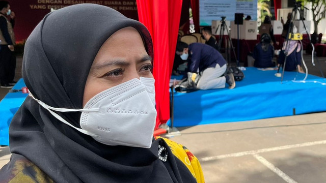 Komisioner KPU RI 2022-2027 Betty Epsilon Idroos. Foto: Fadjar Hadi/kumparan