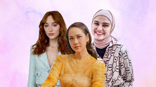 Phoebe Dynevor, Bunga Citra Lestari, dan Zee Zee Shahab. Foto: Instagram