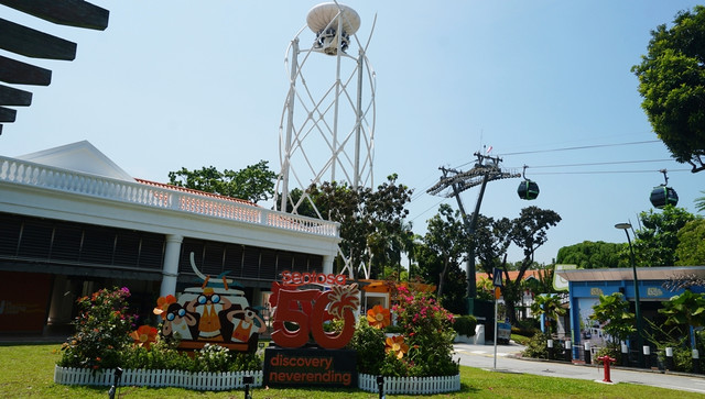 Pulau Sentosa, pulau hiburan di Singapura yang menawarkan segudang atraksi wisata. Foto: Gitario Vista Inasis/kumparan