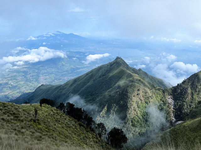 Sumber: Dokumentasi pribadi, Gunung Merbabu, Jawa Tengah.