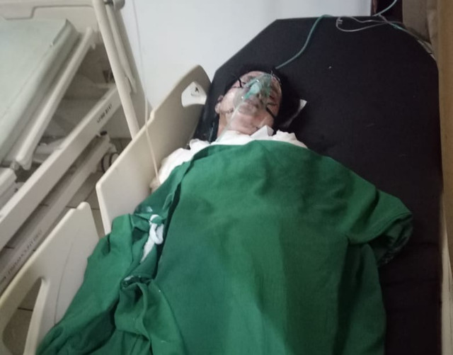 Korban DN saat ini masih menjalani perawatan di rumah sakit akibat luka bakar. (ist)