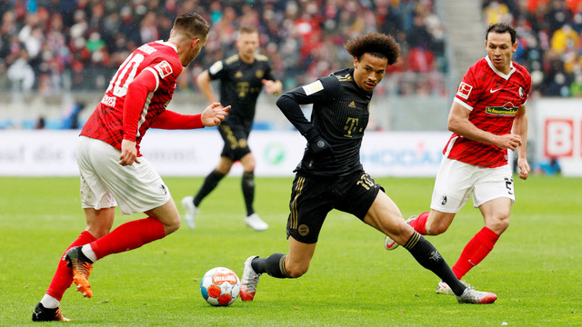 Bayern Muenchen vs Freiburg. Foto: Reuters/Heiko Junge