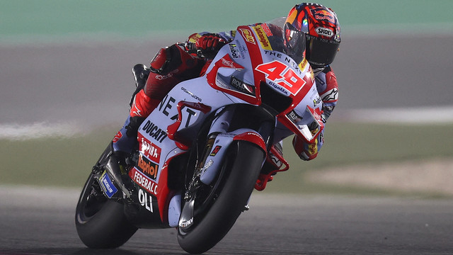 Pebalap MotoGP, Fabio Di Giannantonio. Foto: Karim Jaafar/AFP