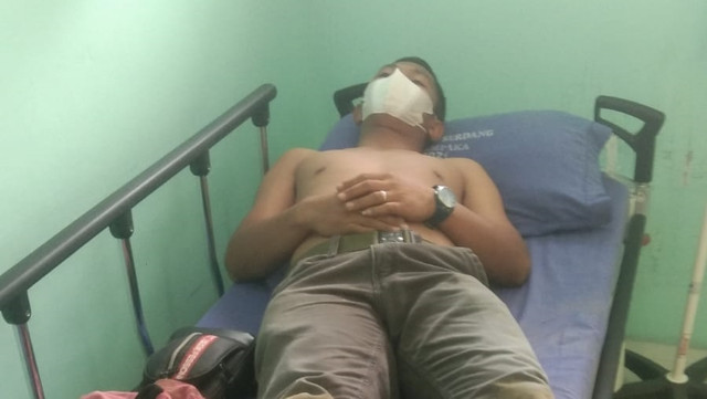Beny saat menjalani perawatan di rumah sakit. Foto: Dok. Istimewa