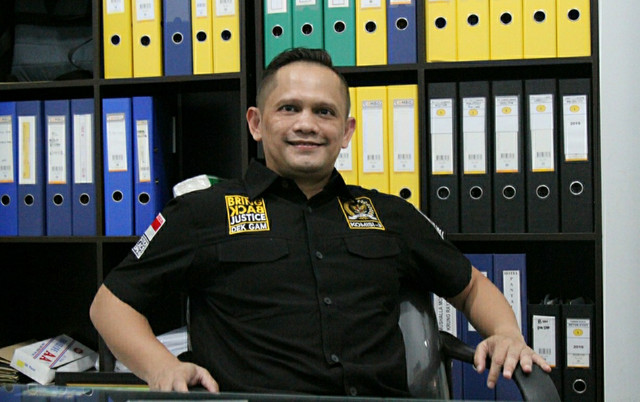 Nazaruddin alias Dek Gam, anggota DPR RI asal Aceh. Dok. pribadi