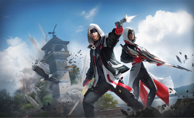 Ilustrasi Skin Karakter Assassins Creed Di Dalam Game. (Foto: Website Resmi Free Fire Garena)