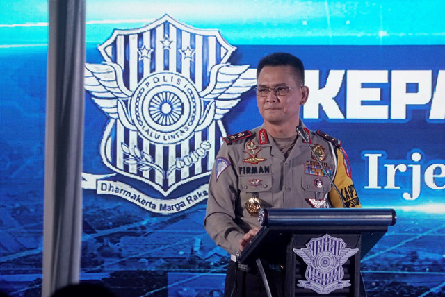 Kakorlantas Irjen Pol Firman Shantyabudi. Foto: Iqbal Firdaus/kumparan